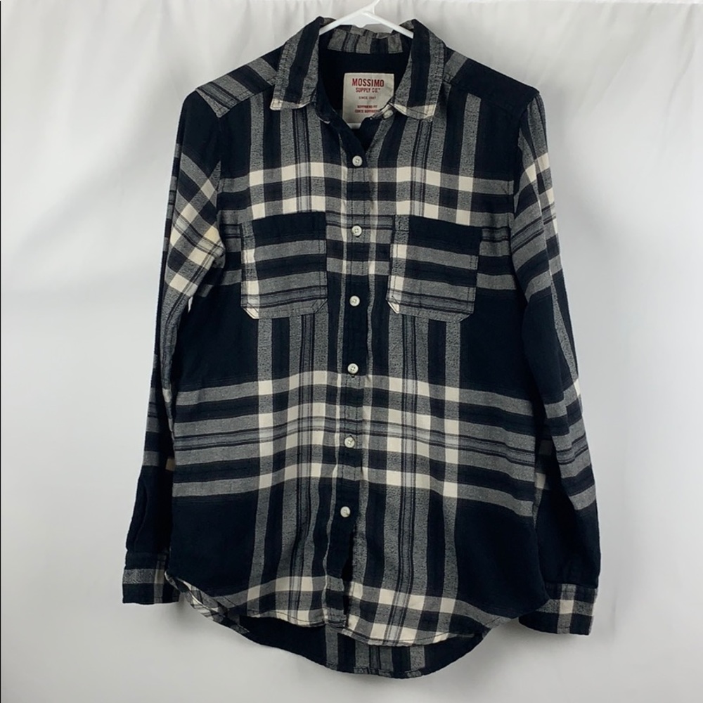 MOSSIMO Plaid Flannel Shirt